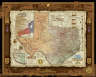 Print Texas Rails - 1836 - 1900 24 x 30
